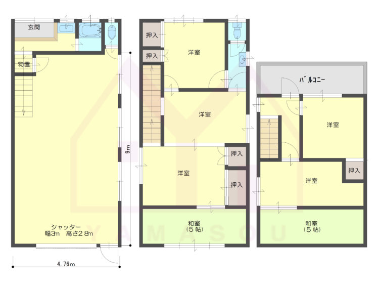 西淀川区千舟3丁目　貸倉庫